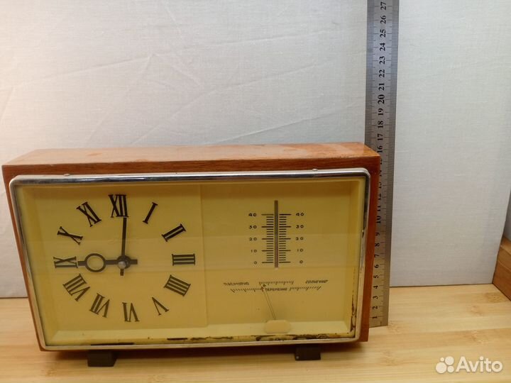 Настольные механические с барометром 