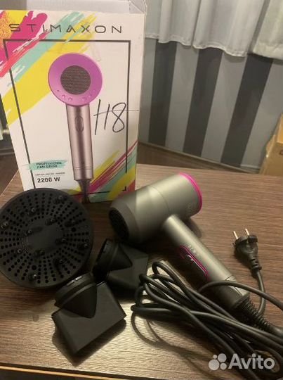 Фен для волос профессиональный диффузор с ионизаци