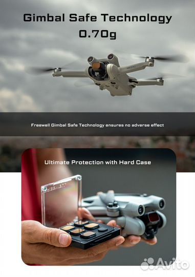 ND фильтры Freewell для DJI Mini 3 pro