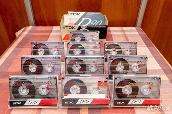 Блок TDK D90 состояние новых 10 шт Japan