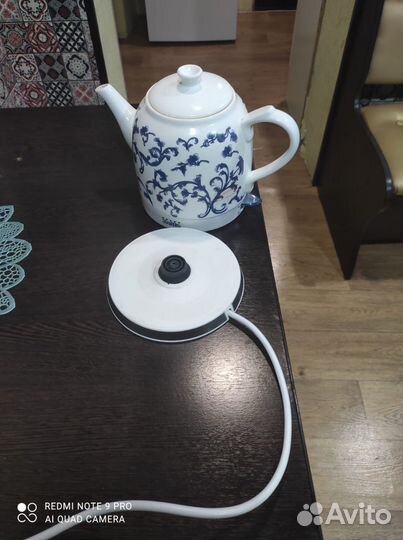 Чайник электрический керамический