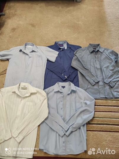 Рубашки, брюки, жилетки школьные на рост 140-164