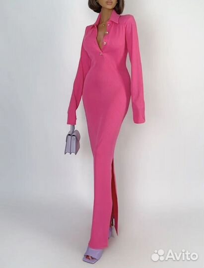 Платье длинное