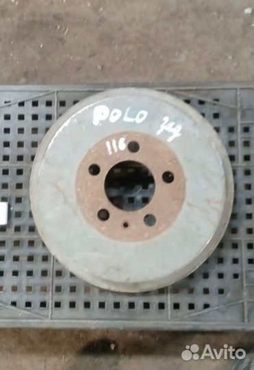 Диск тормозной задний Volkswagen Polo