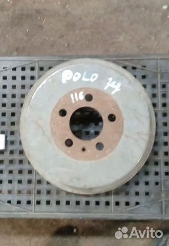 Диск тормозной задний Volkswagen Polo