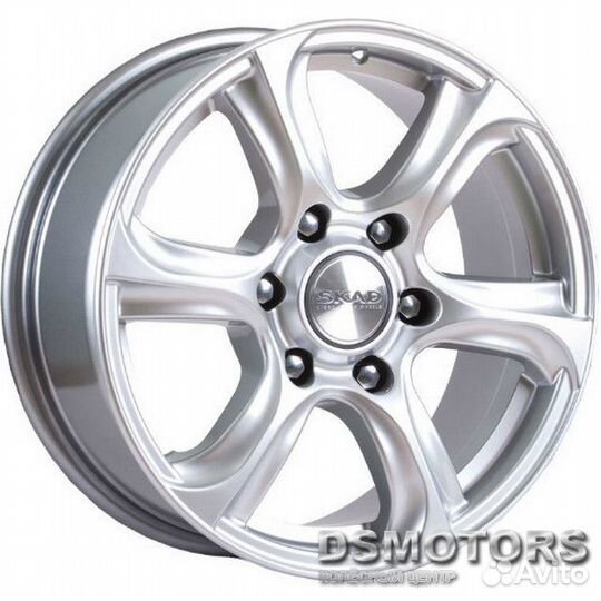 Диски Скала 7.5/17 6x139.7 ET30 d67.1 селена