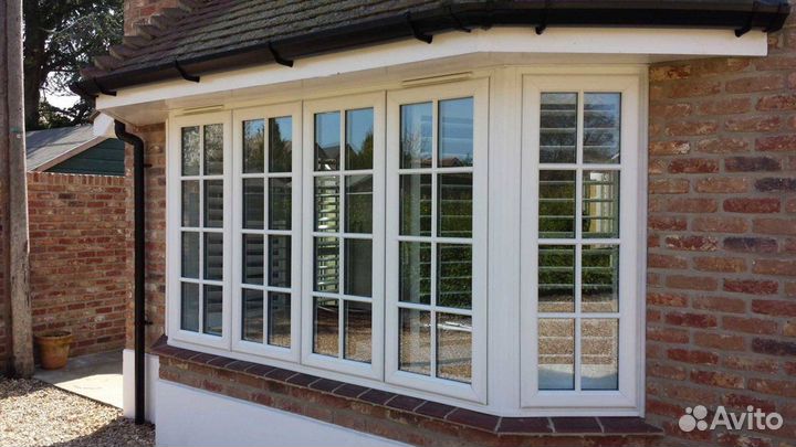 Окна с раскладкой (шпросами)