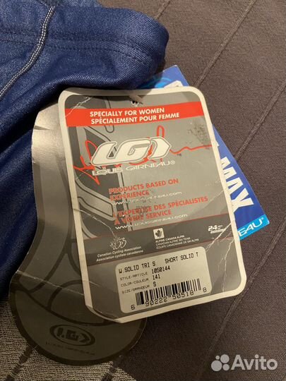 Велошорты Louis Garneau (женские) р.S