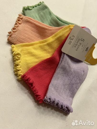 Носки детские для девочки primark
