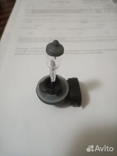 Автолампа противотуманки 12v 27w галогенная