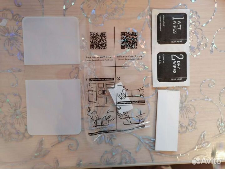 Чехлы, плёнка, стекло