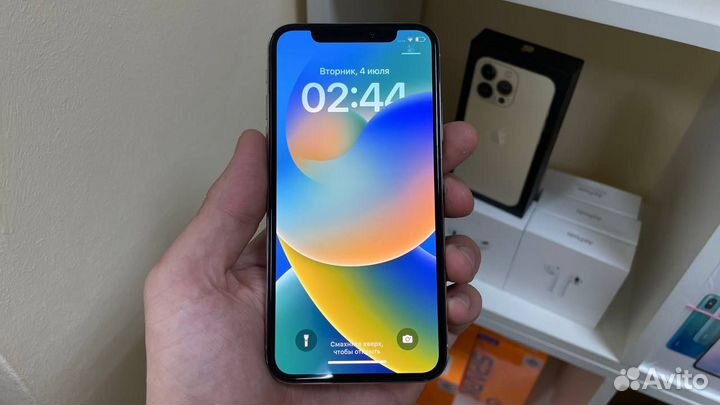 Смартфон iPhone X 256GB Silver акб-99 (Лн18)