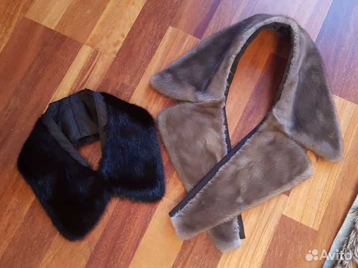 Новые воротники натуральный мех