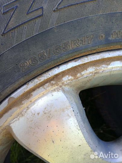 Диски r17 toyota prado