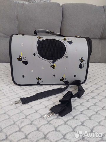 Сумка-переноска для кошек и собак новая