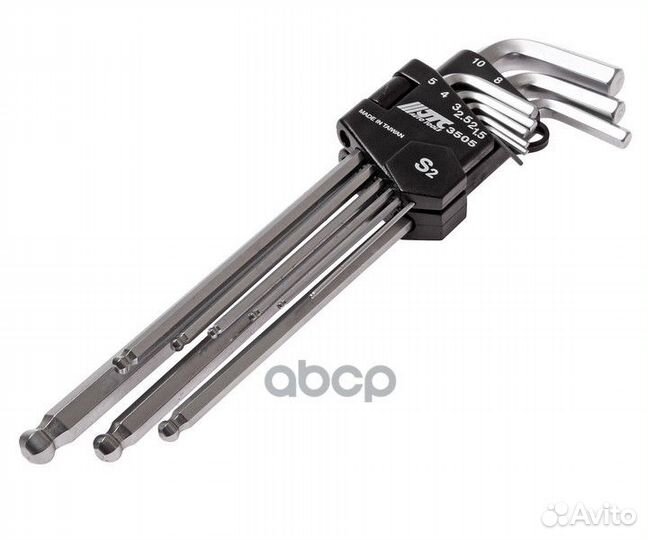 Набор ключей шестигранных удлиненных с шаровидн