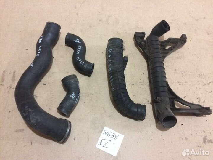 Патрубки интеркулера Mercedes Vito W638 2.2 CDI