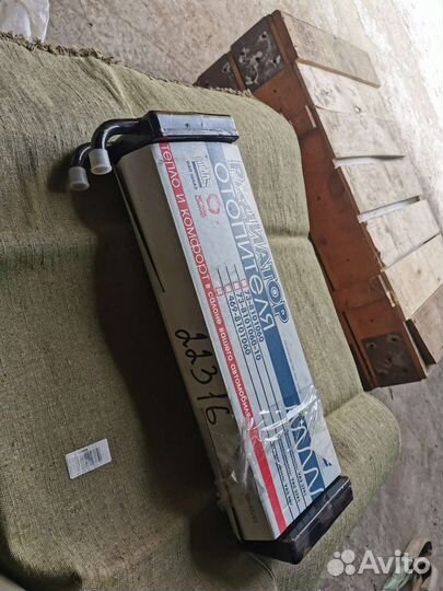 Радиатор отопителя уаз-469 медный 3-х рядный шааз