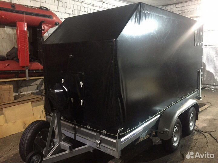 Лебедка для прицепа ручная с кронштейном на борто