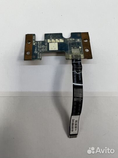 Плата кнопки включения HP M6-1000 / LS-8712P