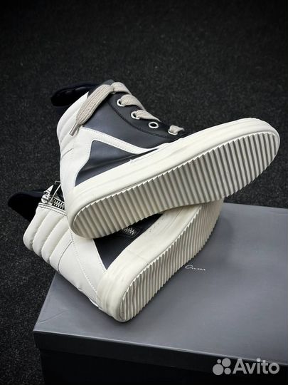 Кроссовки Rick Owens Geobasket type черные