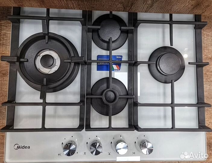 Варочная панель Midea MG697TGW газовая