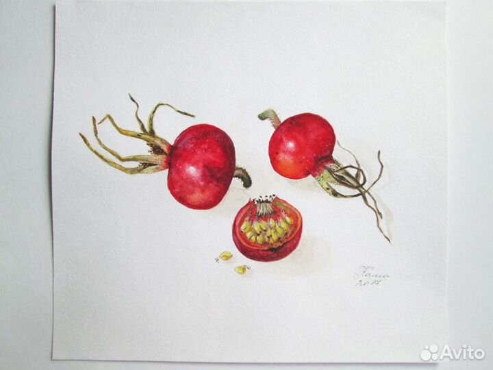 Акварельная картина 