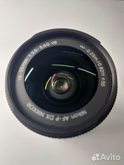 Nikon AF-P DX nikkor 18-55mm f/3.5-5.6G VR