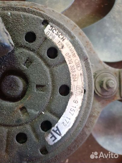 Вентилятор системы охлаждения Газ Волга