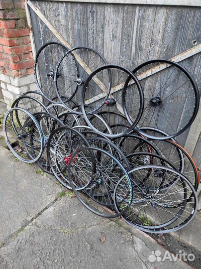 Колёса/вилсеты для велосипеда разные