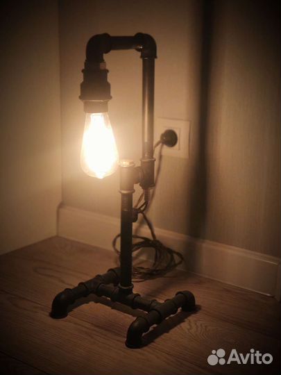 Светильник лампа в стиле Лофт