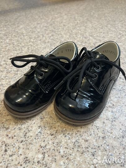 Туфли весна-осень новые кожаные детские котофей 20