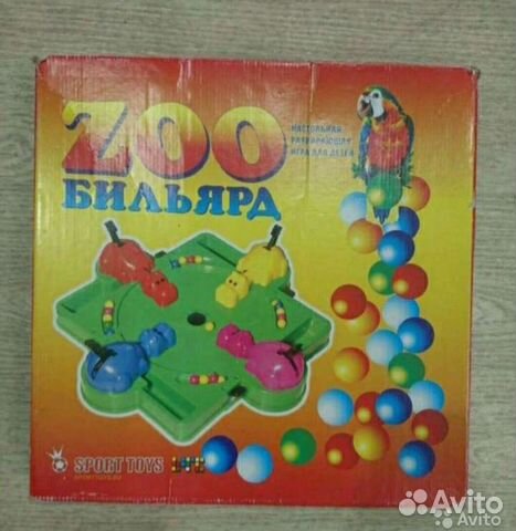 Детский бильярд бегемотики 