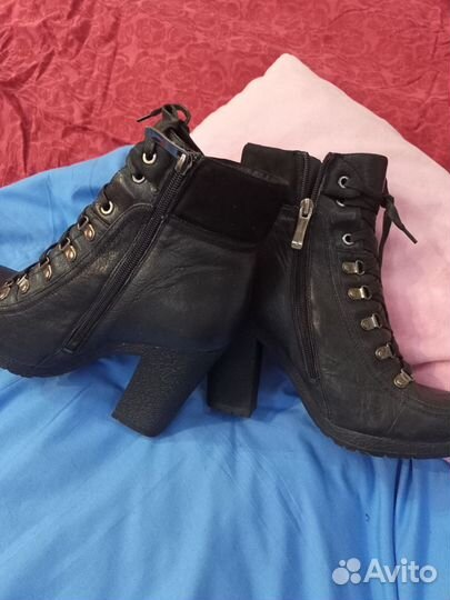 Ботильоны натуральная кожа 38