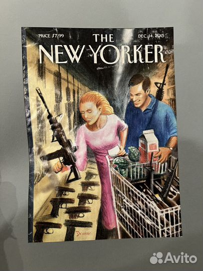 Постер обложки The New Yorker