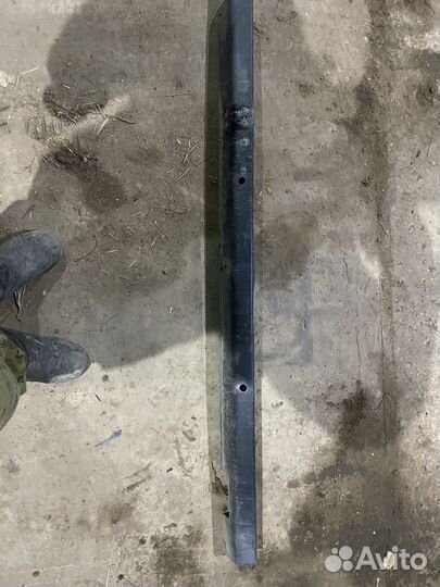 Задний бампер fiat ducato 244 накладка