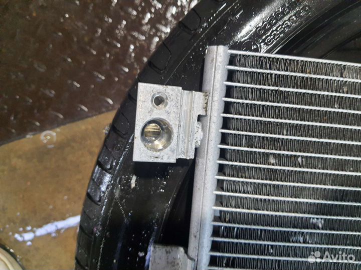 Радиатор кондиционера nissan qashqai j10 оригинал