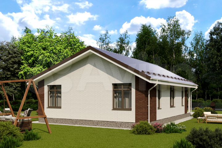 Дом 90 м² на участке 15,3 сот.