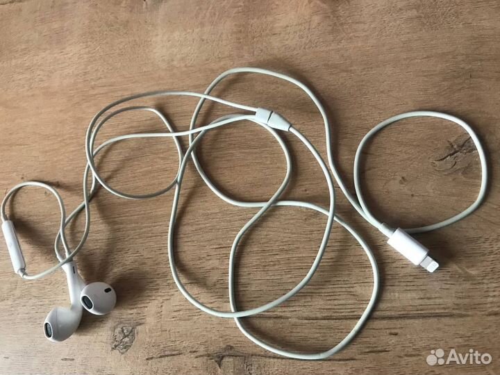 Наушники apple earpods lightning