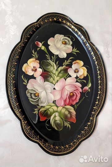 Поднос новый Жостово