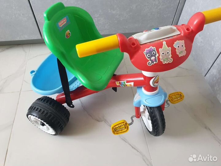 Велосипед 3х колесный со звуком