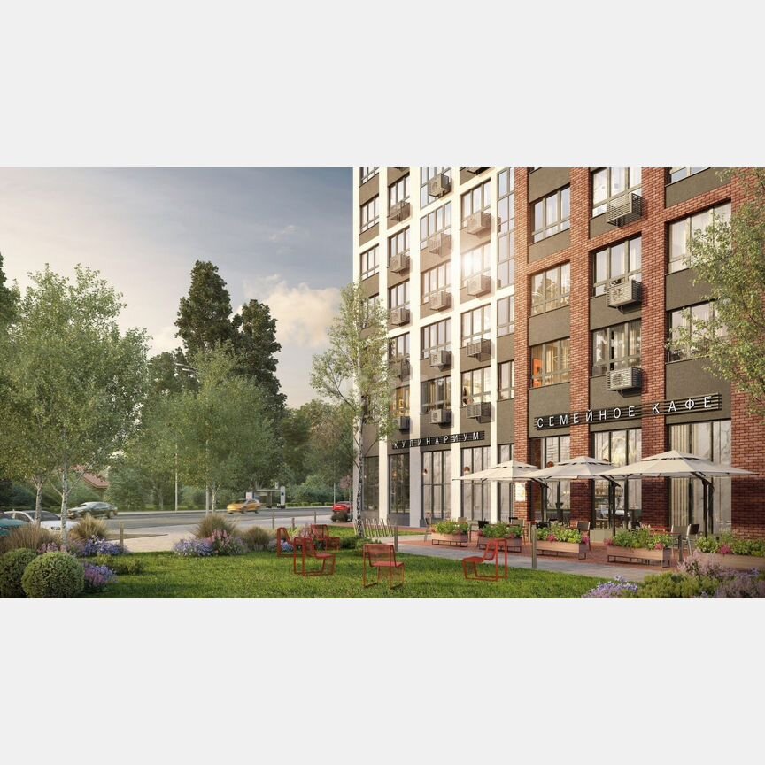 1-к. квартира, 33,2 м², 4/16 эт.