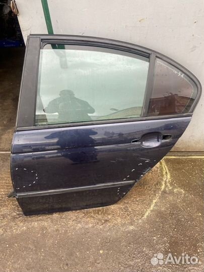 Дверь задняя левая Bmw 3-Series E46 M43B19 1998