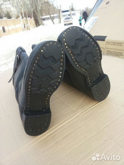 Сапоги летные новые 44р. офицерские гост овчина