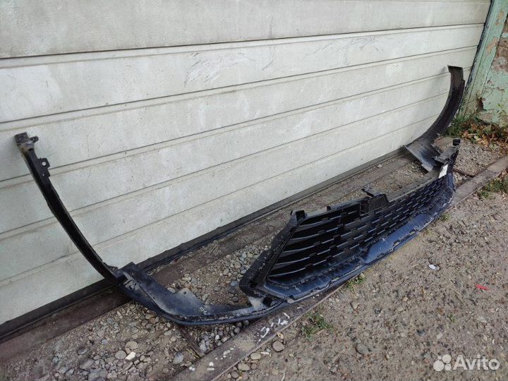 Юбка бампера передняя Kia Rio X-Line 4