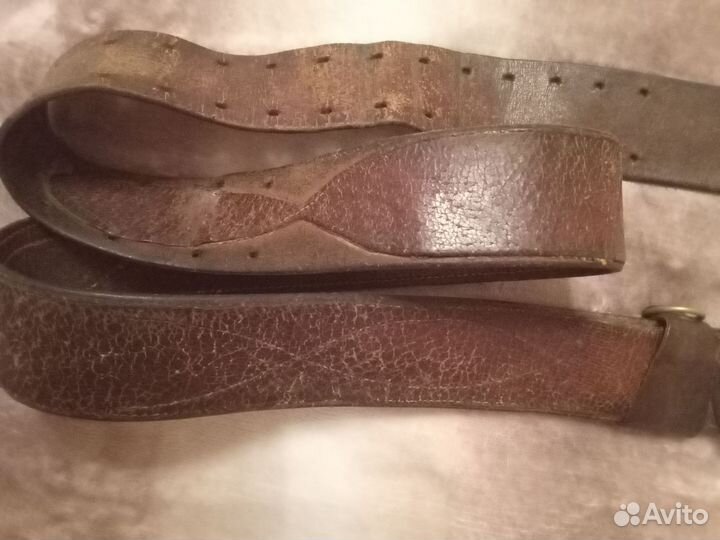 Ремень кожаный офицерский СССР