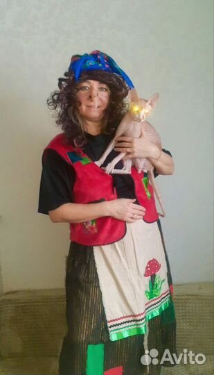Взрослый и детский костюм бабы-яги и нетолько