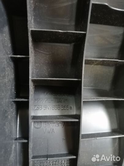 Накладка торпедо для VW Golf VI 2009-2013