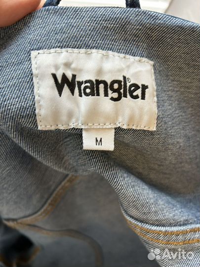 Джинсовая куртка wrangler m