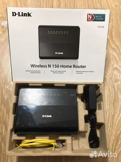 Wifi роутер D-Link DIR-300